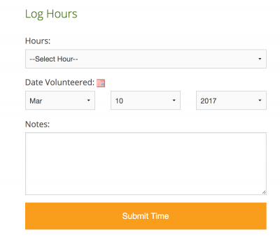 hour log form